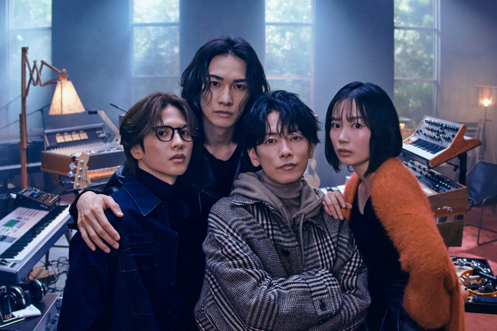 Netflix「グラスハート」劇中バンド TENBLANKによるデビュー・アルバム『Glass Heart』がアナログレコードとして11月19日にリリース決定！ 