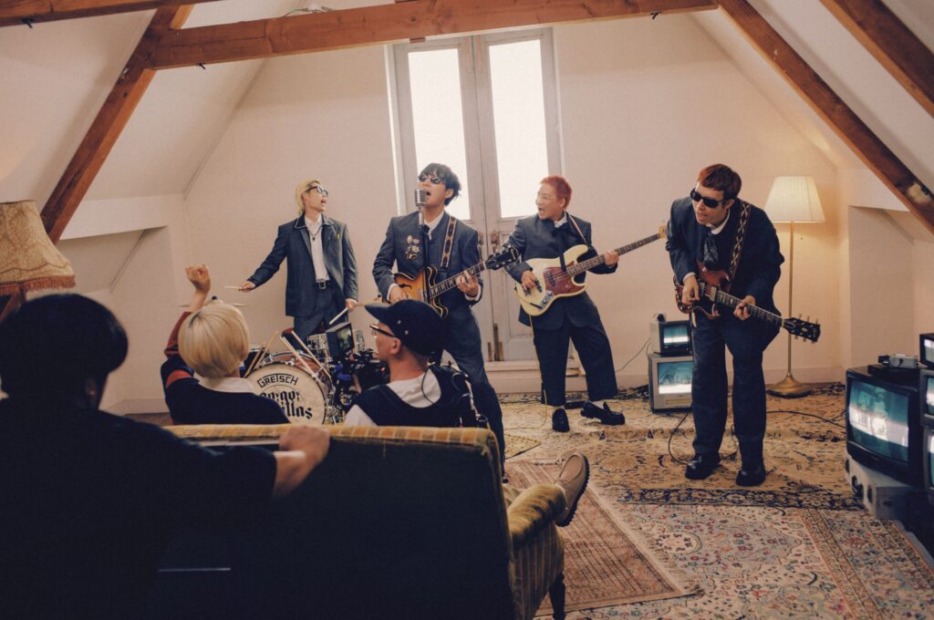 go!go!vanillas、最新曲「SCARY MONSTER」MVメイキング映像を公開！