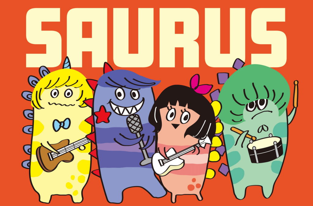 ロックバンド・サウルス、1st mini Album『HELLO MY LOVE』CDリリース決定！